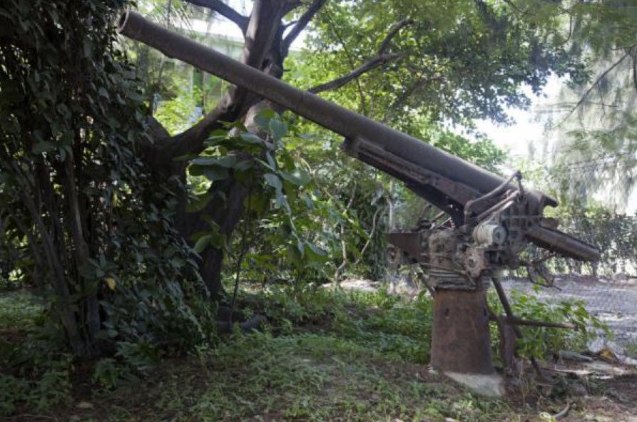 WWII Japanese Gun Emplacements, Betio, South Tarawa, Kiribati